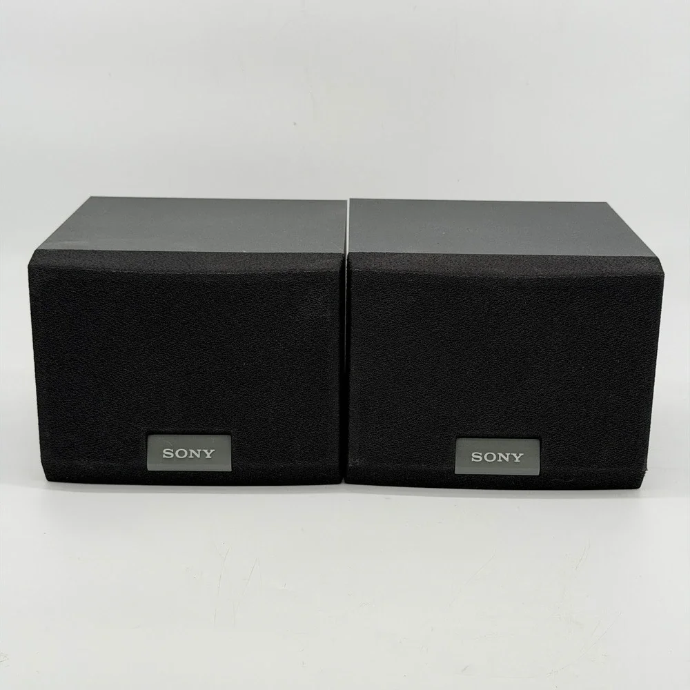 Sony SS-CN305 Center + SS-SR305 Surround Speakers Set Black 8 Ohm 120W Tested